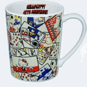 Hello Kitty 45th Anniversary History Mug/Cup